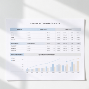 Annual Net Worth Tracker