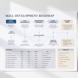Professional Certification Study Planner