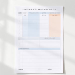 Daily Wellness and Symptom Tracker